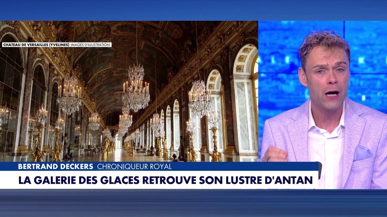 La galerie des glaces de Versailles retrouve son lustre d'antan