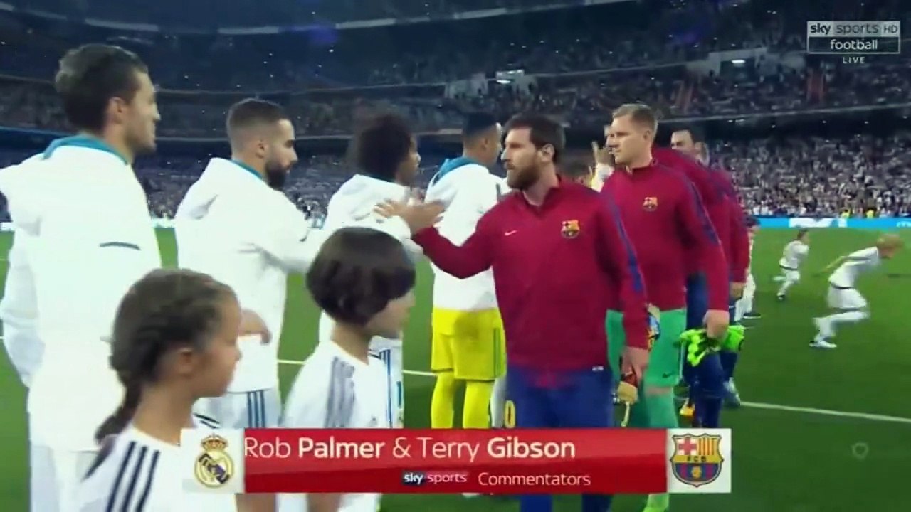 16/8/2017 Real Madrid- F.C. Barcelona (2-0) Supercopa de España