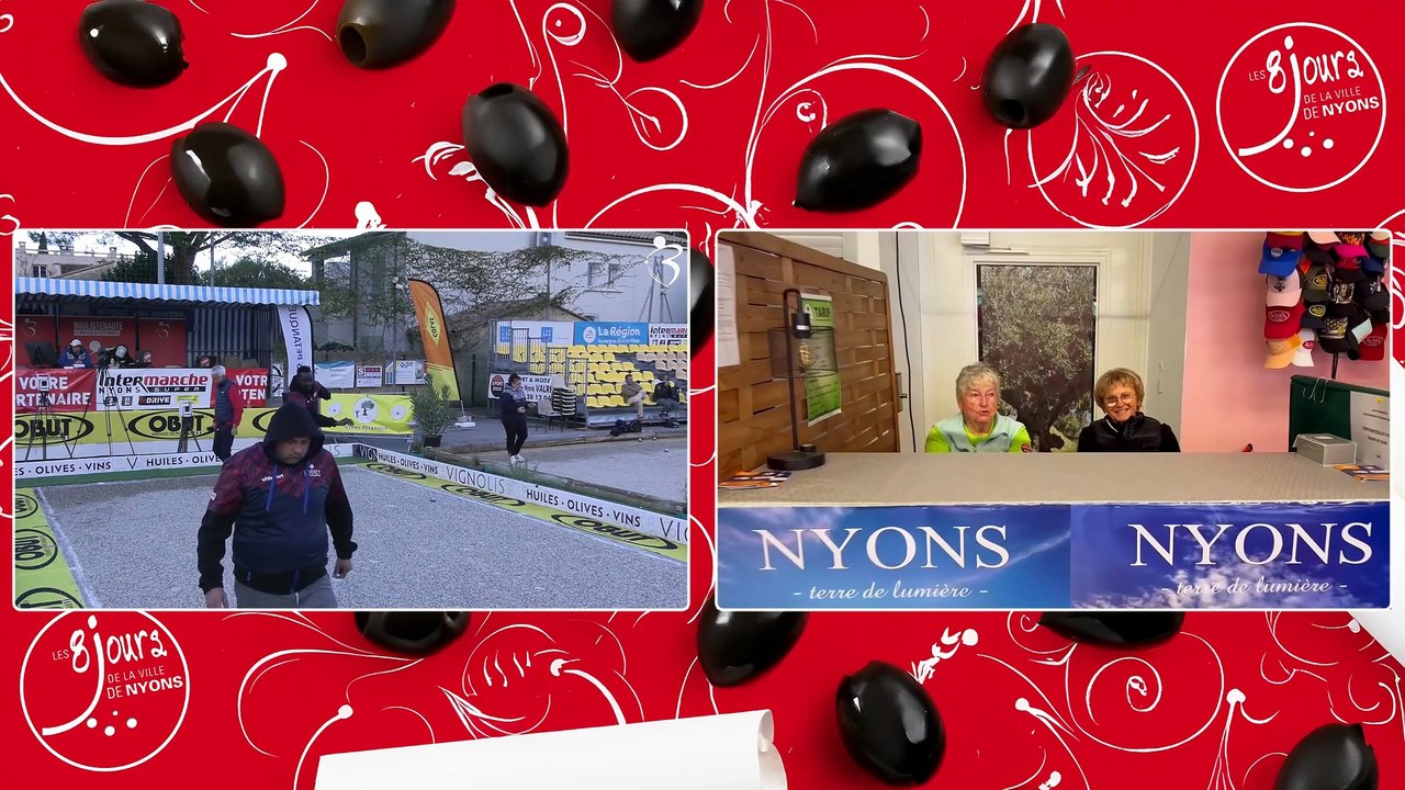 Ville de Nyons : 20ème International de l'Olivier triplette open 2025 - TOP 1000 Pétanque