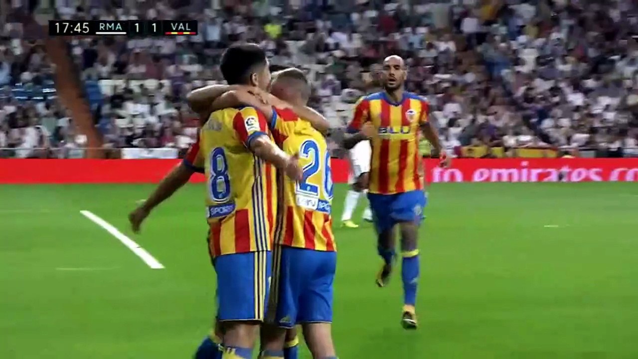 27/8/2017 Real Madrid- Valencia C.F. (2-2) Liga