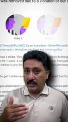 YouTube channel Strike