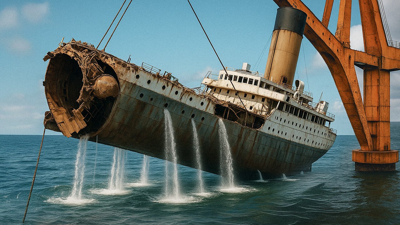 Peut-on vraiment soulever le Titanic ? Les idées les plus incroyables jamais imaginées