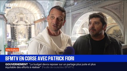 BFMTV avec Patrick Fiori en Corse à l'occasion de la sortie de son nouvel album
