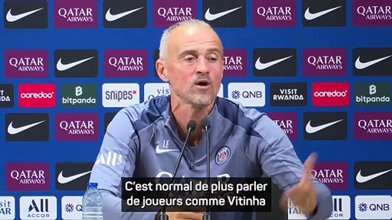 Luis Enrique : "Vitinha est l'un des deux meilleurs milieux de terrain au monde"