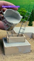 Do you want to have a mini building like this? #beautiful #asmr #diy #miniaturemodel