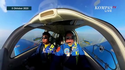 [FULL] Spektakuler! Aksi Pesawat Jet Tempur hingga Helikopter di HUT ke-80 TNI