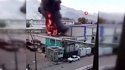 Kısa sürede büyüdü! Bursa’da fabrika alev alev yandı