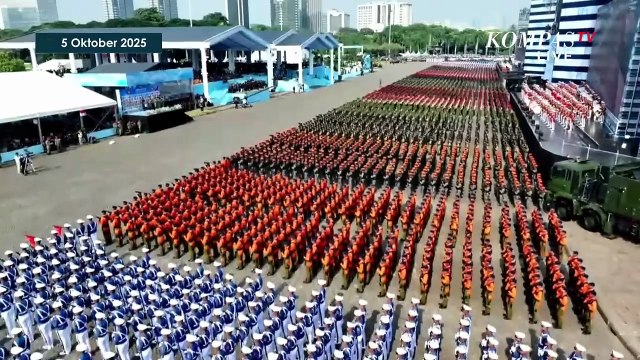 [FULL] Prabowo Pimpin Upacara Peringatan HUT ke-80 TNI, Beri Arahan ke Panglima hingga Prajurit