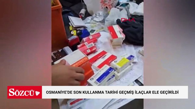 Osmaniye’de 2,5 milyon TL değerinde kaçak ve son kullanma tarihi geçmiş ilaç ele geçirildi