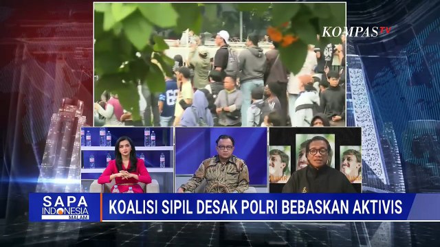 [FULL] Desakan Koalisi Sipil ke Kapolri: Bebaskan Aktivis & Cari Korban Hilang