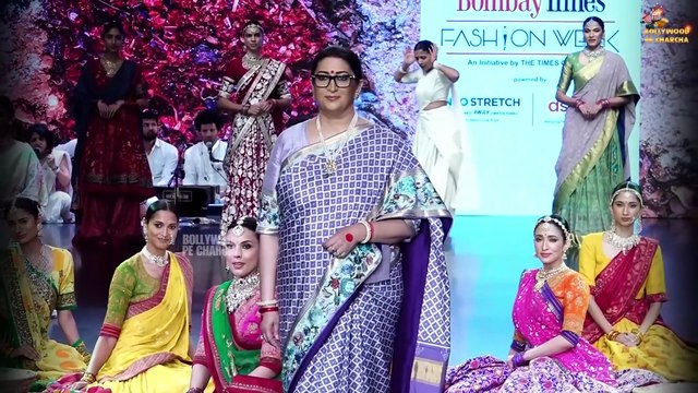 BTFW 2025 RAMP WALK： Mouni Roy, Smriti Irani, Aditi Rao Hydari & Krystle D’Souza