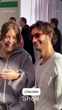 Pierre Niney et Adele Exarchopoulos Instagram