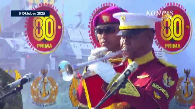 [FULL] Rangkaian Lengkap HUT ke-80 TNI, Pidato Prabowo, Defile Pasukan hingga Pameran Alutsista