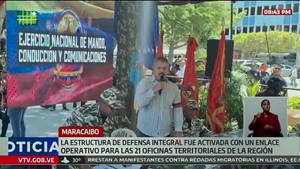 Zulia | Estructuras de defensa integral se desplegaron en Maracaibo para garantizar la soberanía
