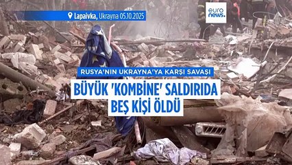 Rusya'nın Ukrayna'ya düzenlediği saldırılarda 5 kişi öldü