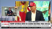 Trump autoriza envio da Guarda Nacional para Chicago