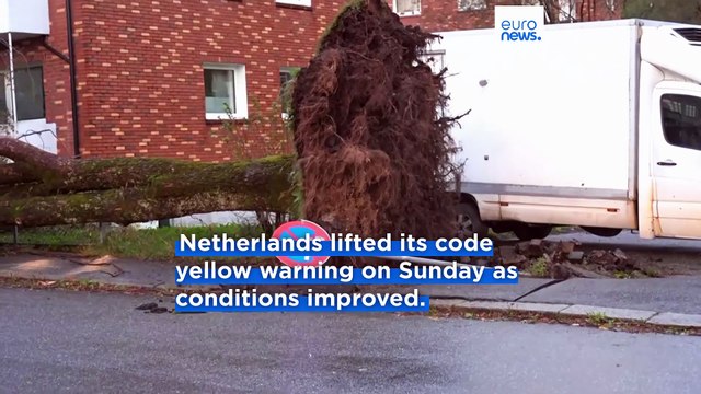 At least three people killed as Storm Amy batters Europe with strong winds and rain