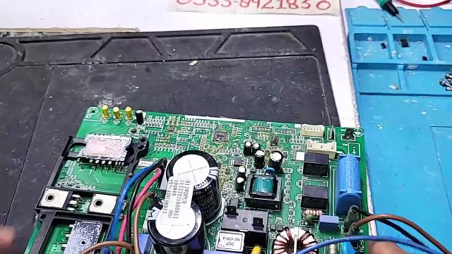 Dawlance Kenwood Orient Dc inverter ac E5 error code outdoor pcb Dc inverter ac pcb training center #507