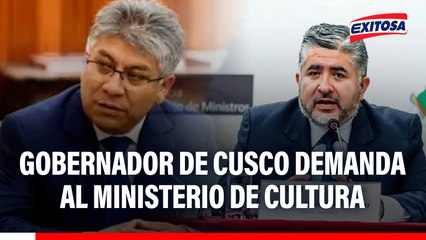 Machu Picchu: Gobernador de Cusco demanda al Ministerio de Cultura por gestión del Santuario Histórico