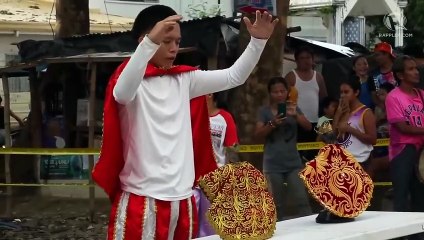 Prayer dance for Cebu earthquake victims