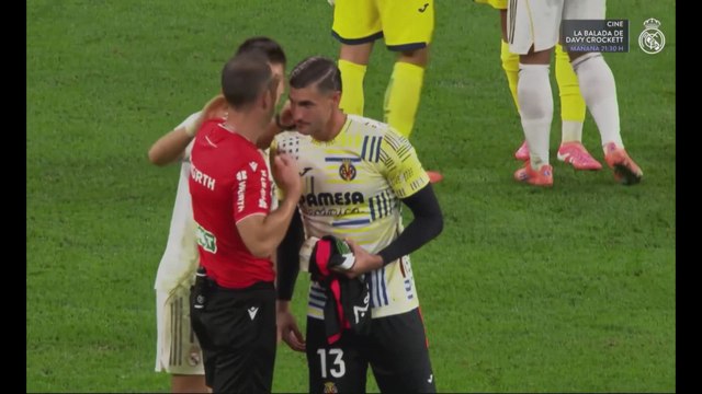 El gesto de Güler con los árbitros al final del partido: no se vio y se hara viral 100%