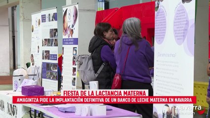 Amagintza reclama una lactancia materna "segura y sostenida"