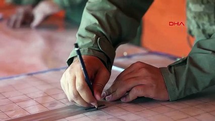 TSK'nın gururu topçulardan dosya güven, düşmana korku  veren görüntüler