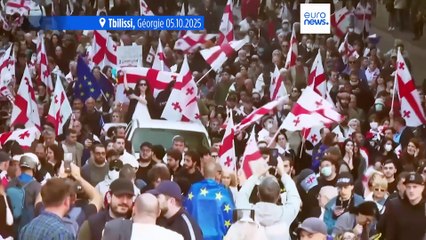 Géorgie : des manifestants ont tenté de prendre d'assaut le palais présidentiel à Tbilissi