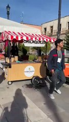 Comerciantes en el Mercadito dentro del evento Durango de Rol