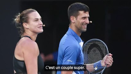 Wuhan - Sabalenka raconte son "double rencard" avec Djokovic