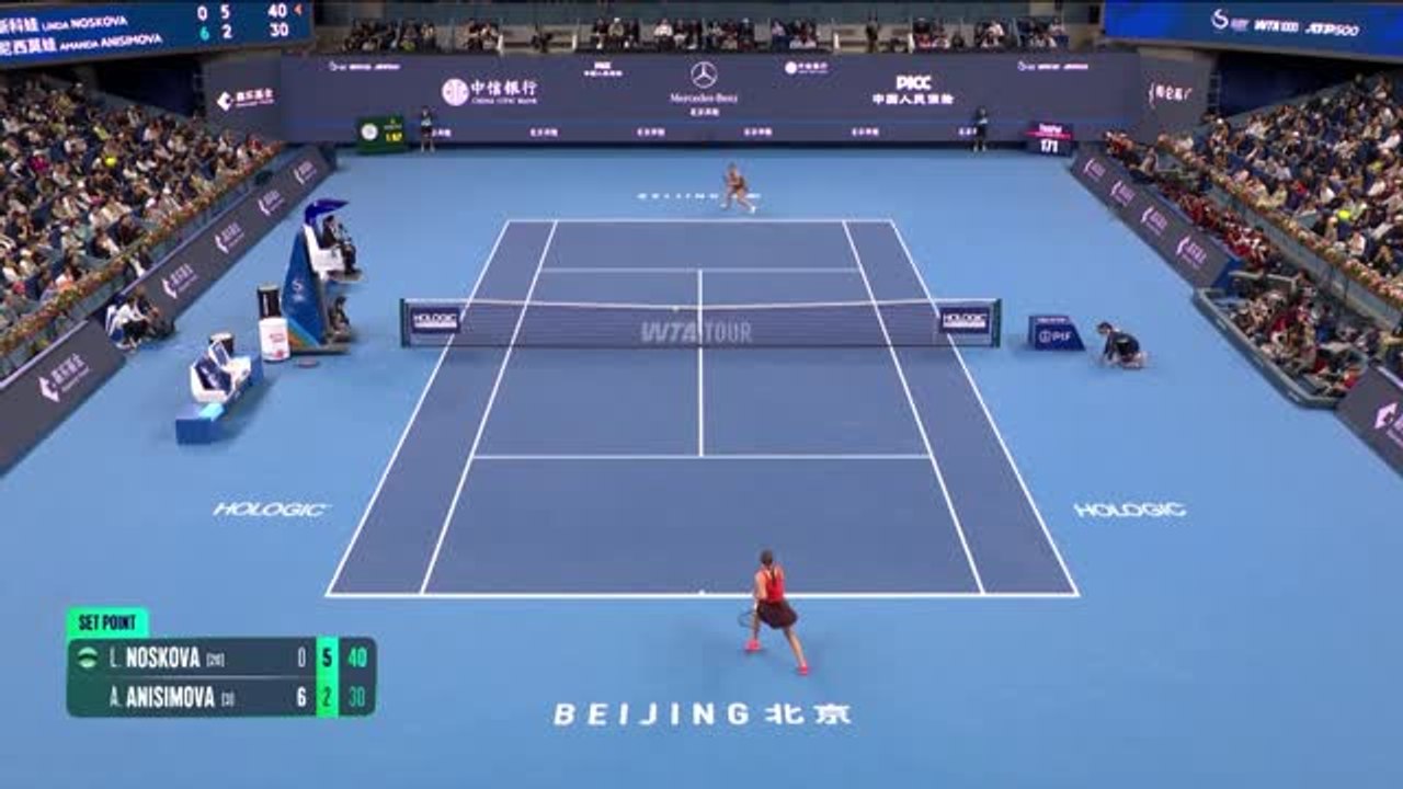 Pékin - Anisimova décroche un deuxième WTA 1000