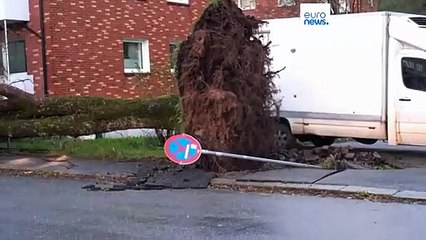 Pelo menos três pessoas morreram durante a tempestade Amy que assola o norte da Europa