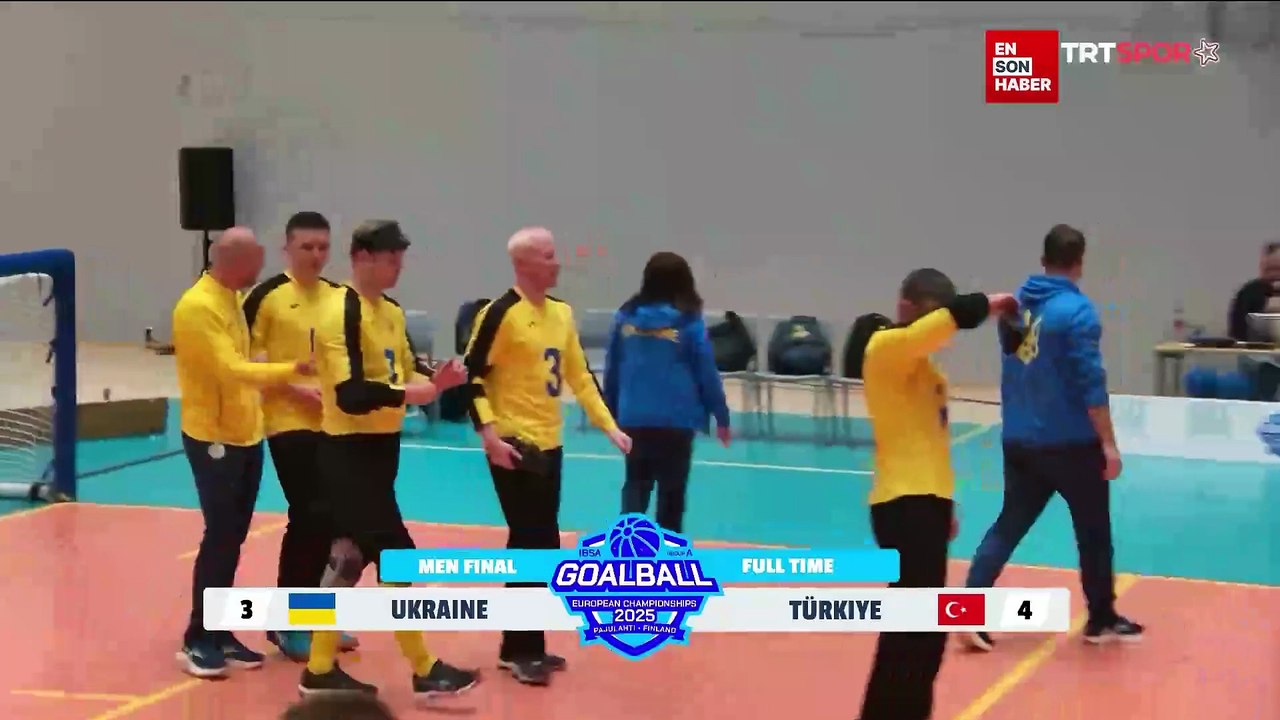 Avrupa Golbol Şampiyonası'nda Türkiye, hem erkeklerde hem de kadınlarda şampiyon oldu