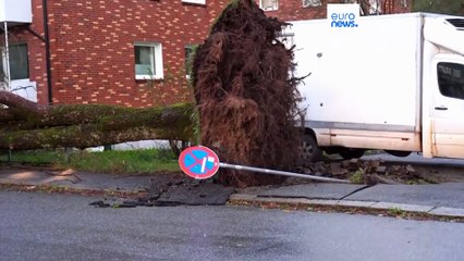 La tormenta Amy azota el norte de Europa con fuertes vientos y lluvias, dejando al menos 3 muertos