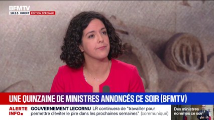 Manon Aubry, députée européenne LFI, indique que quel que soit le gouvernement annoncé par Sébastien Lecornu ce soir, "il y aura une censure"