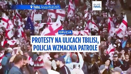 Gruzja: protestujący próbowali wedrzeć się do pałacu prezydenckiego