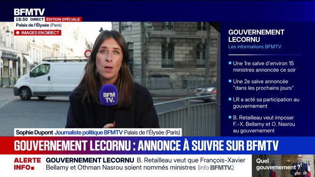 Emmanuel Moulin, secrétaire général de l'Élysée, fera l'annonce du gouvernement de Sébastien Lecornu