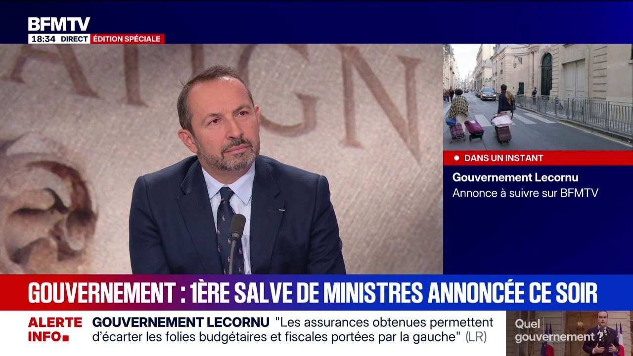 Gouvernement de Sébastien Lecornu: pour Sébastien Chenu, député RN, cet événement "est totalement ridicule"