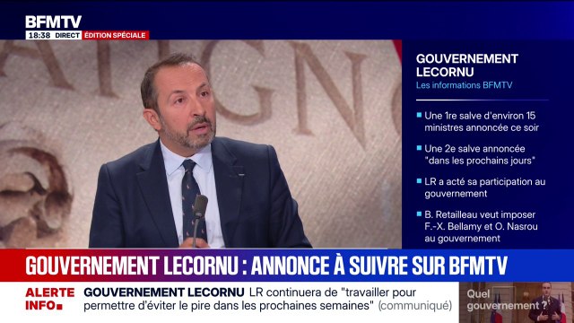 Gouvernement de Sébastien Lecornu: pour Sébastien Chenu, vice-président du RN, s'il n'y a pas de rupture, il y aura une censure