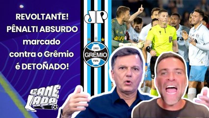 "REVOLTANTE!!! ISSO É MATAR O FUTEBOL!!! Eu CONFESSO que..." Pênalti contra o Grêmio é DETONADO!