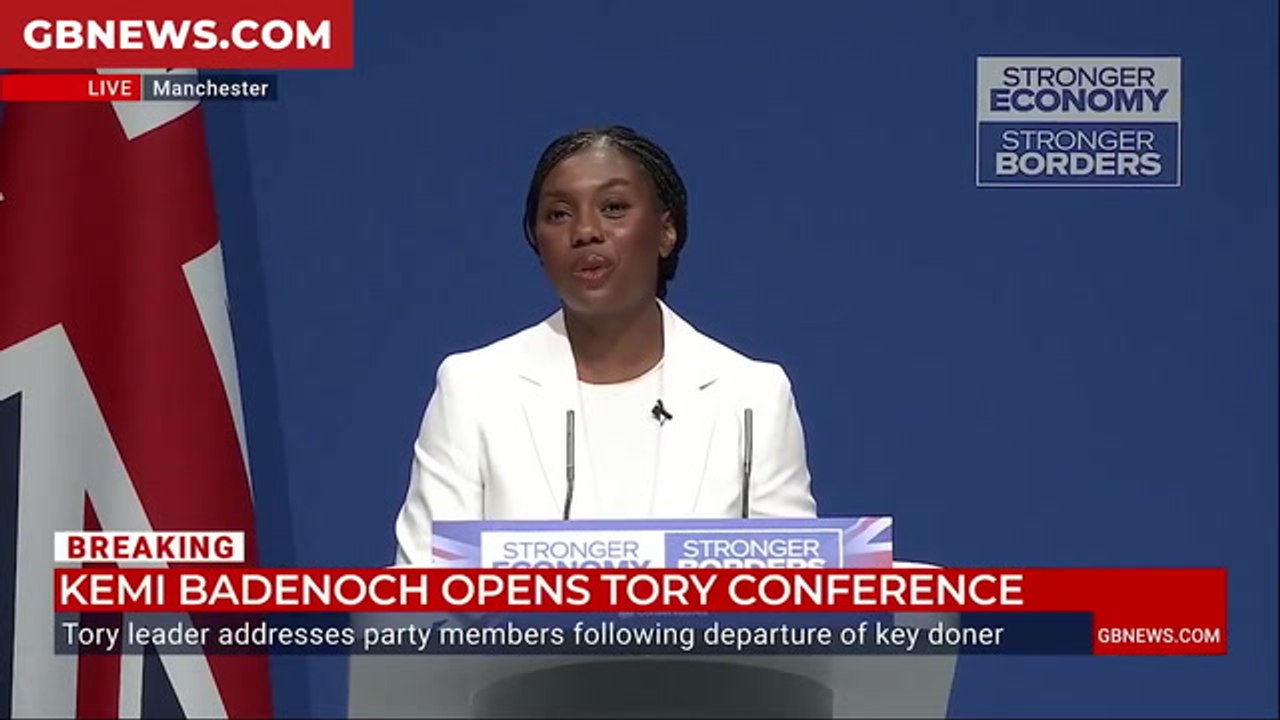 Pro-Palestine marches have become ‘carnivals of hatred’ Kemi Badenoch tells Conservative Party conference