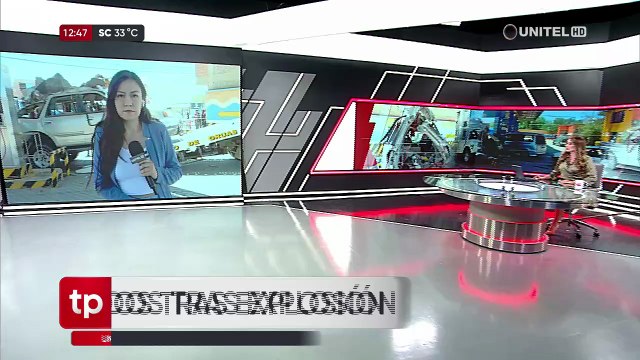 ​Explosión de vehículo en un surtidor deja cinco heridos y tres vehículos dañados