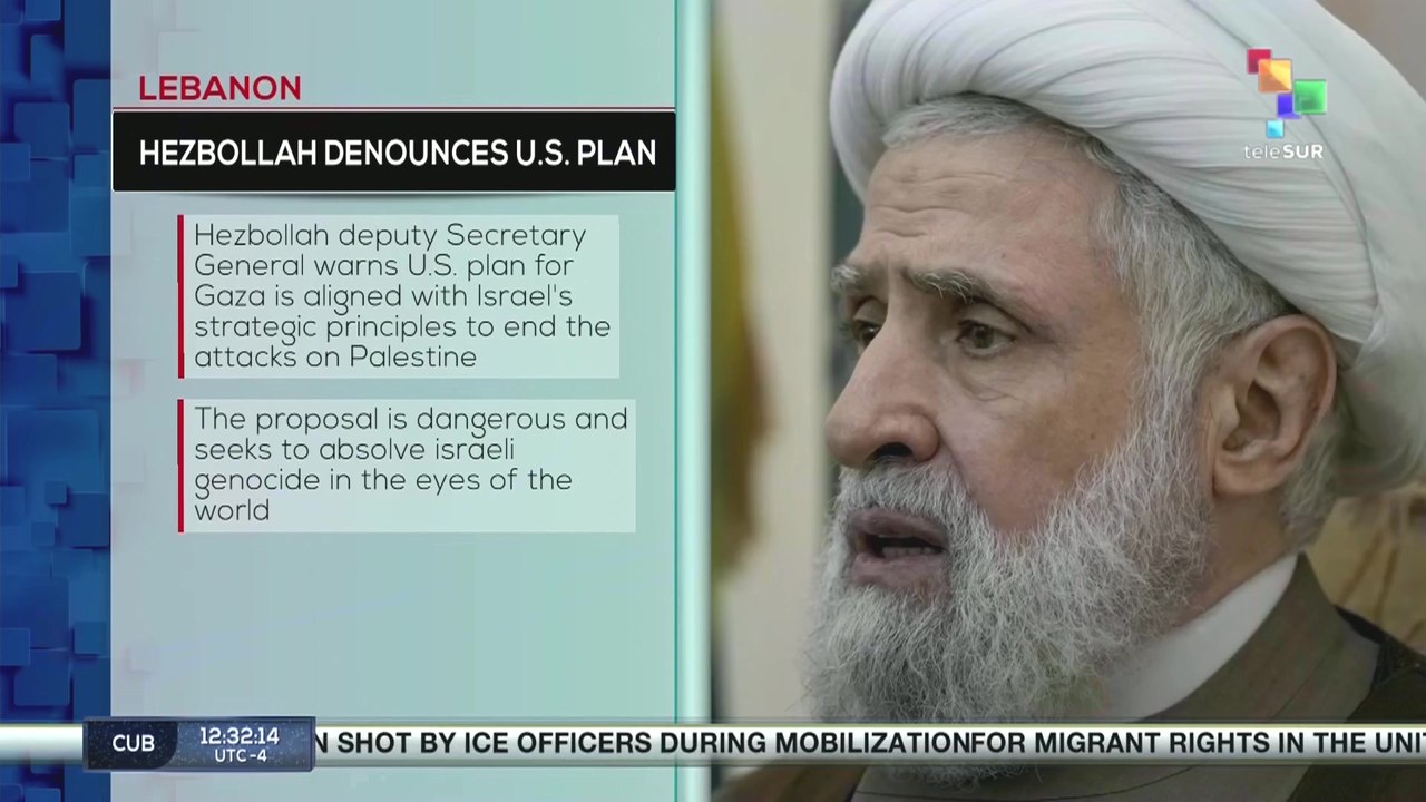 Lebanon | Hezbollah denounces U.S. plan