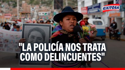 Milagros Samillán sobre marchas de la 'Generación Z': "La Policía nos trata como delincuentes"