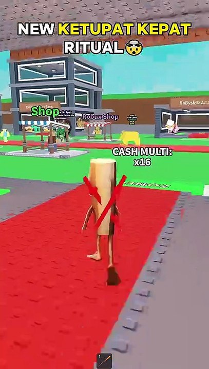 New Ketupat Kepat Ritual🧶😂 in Steal a Brainrot _roblox _shorts(480P)