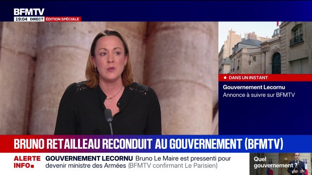 Gouvernement de Sébastien Lecornu: Bruno Retailleau, ministre de l'Intérieur, a été reconduit dans le gouvernement du Premier ministre
