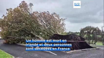 La tempête Amy frappe l'Europe et fait au moins trois morts