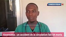 Kossoussa: cinq (05) morts et plus de dix blessés dans un accident de la circulation