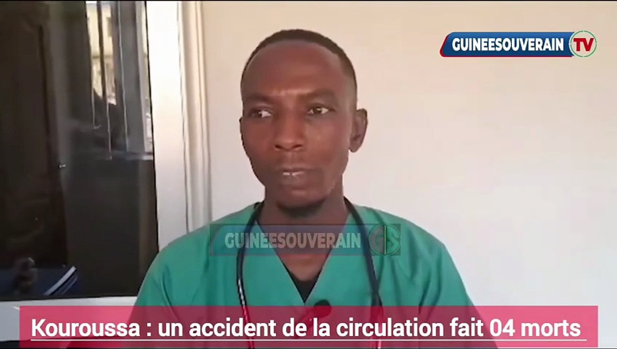 Kossoussa: cinq (05) morts et plus de dix blessés dans un accident de la circulation