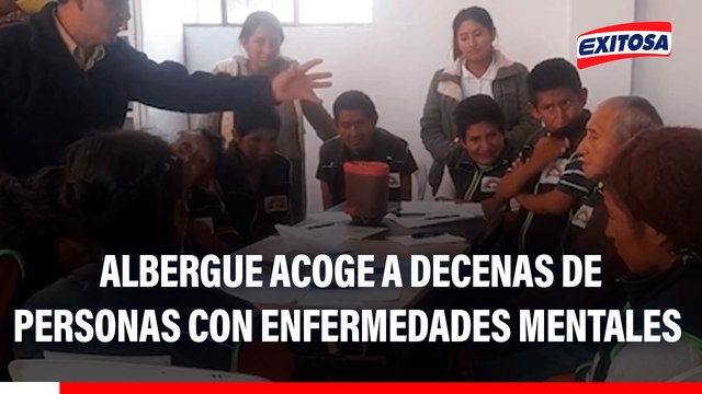 Huancayo: Albergue acoge a decenas de personas con enfermedades mentales